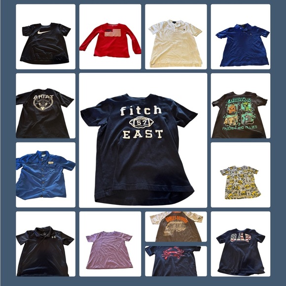 Bundle of Boys T-Shirts and Polos - Picture 1 of 15